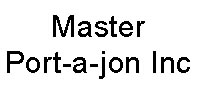 Master Port-a-jon Inc